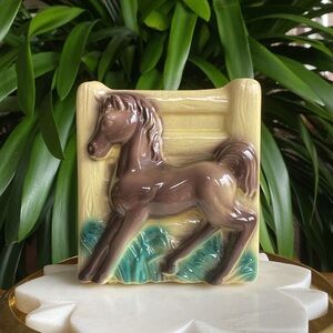 1950’s Royal Copley Horse Planter Vase